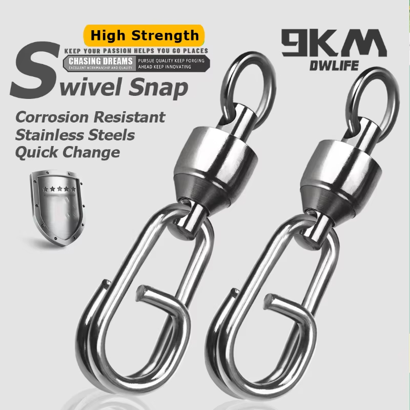 Freshwater Line - YOTO Fishing Swivels Snap Ball Bearing