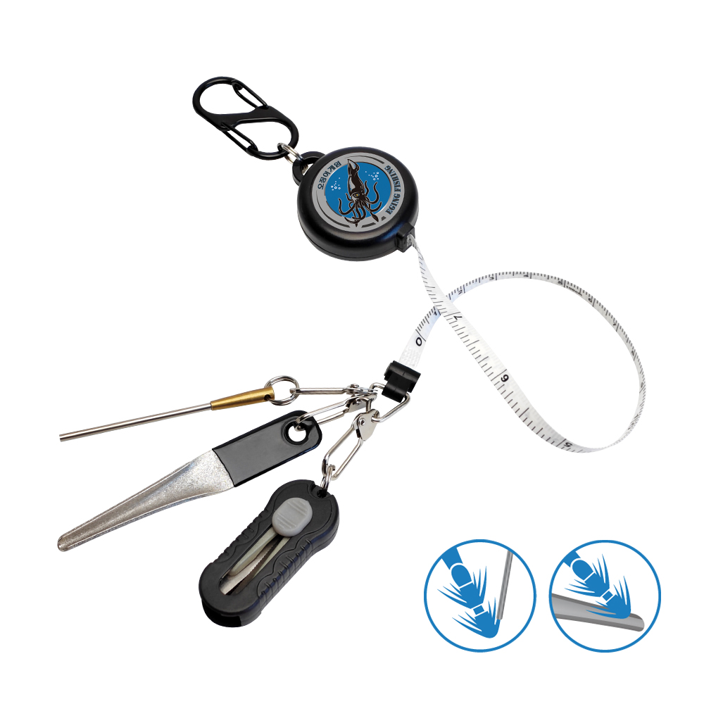 4in1 Eging Fishing Kit Retract - đánh giá và giá Fishing Line Cutter